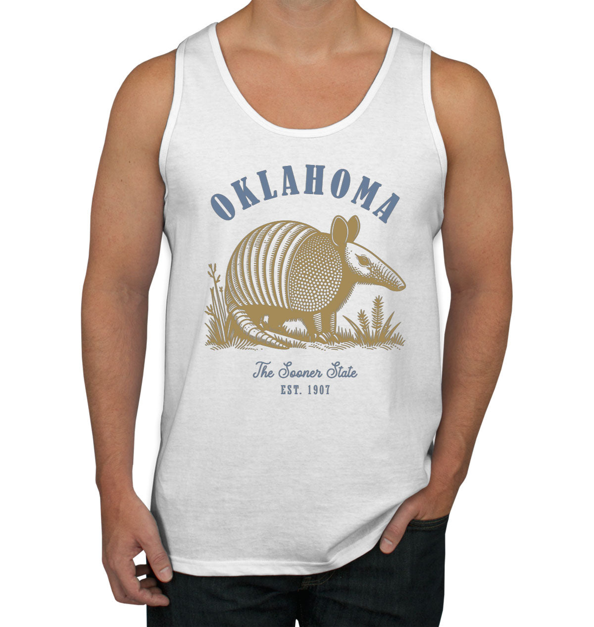 Oklahoma State Vintage  Men's Tank Top