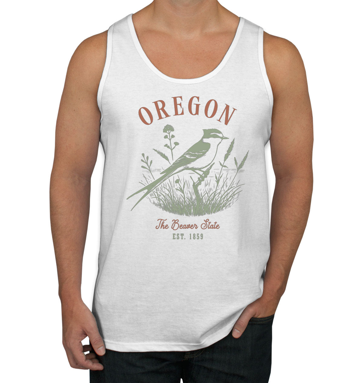 Oregon State Vintage Men's Tank Top