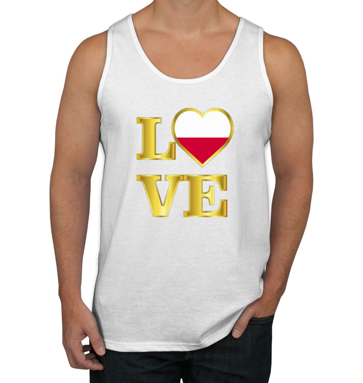 Poland Love Men's Tank Top