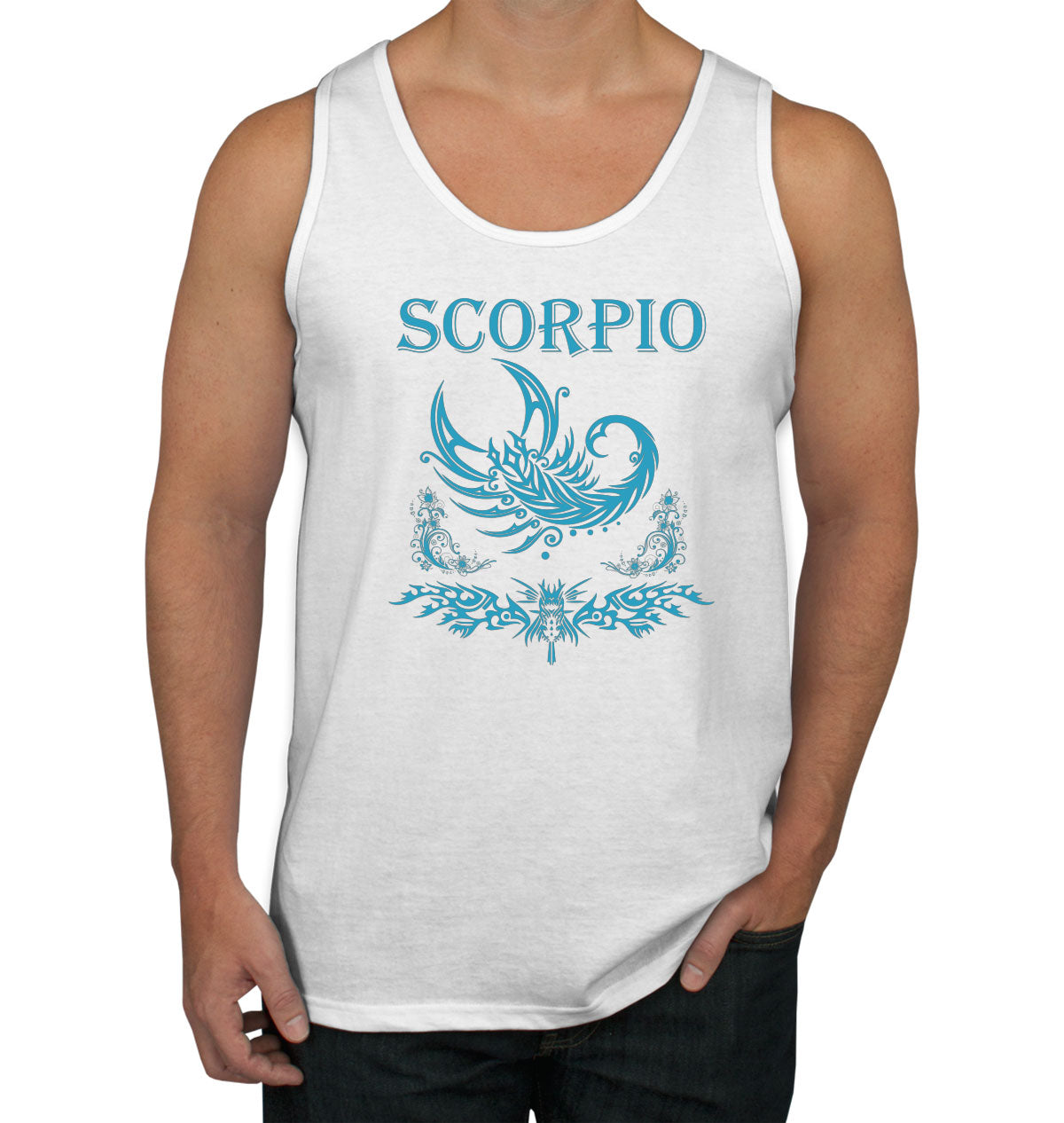 Scorpion Astrology Men's Tank Top