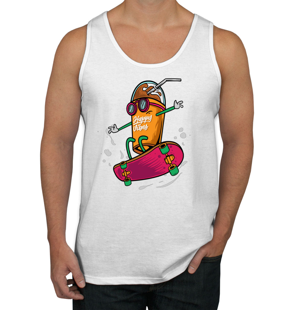 Monster Skateboard Men's Tank Top