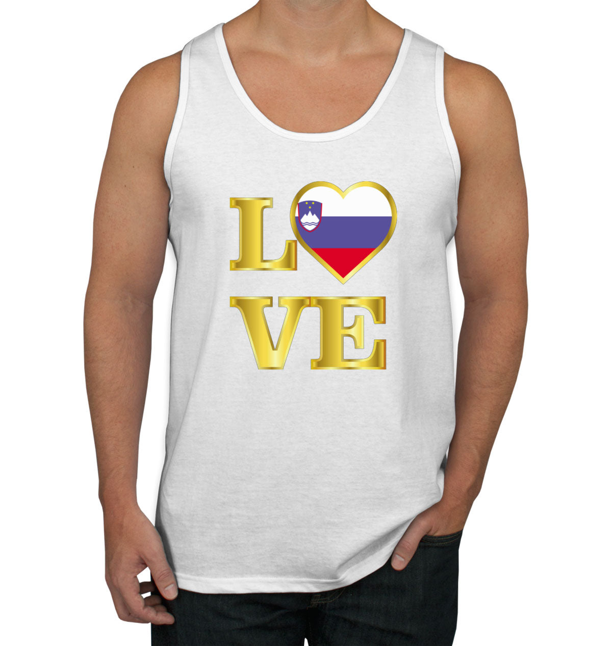 Slovenia Love Men's Tank Top