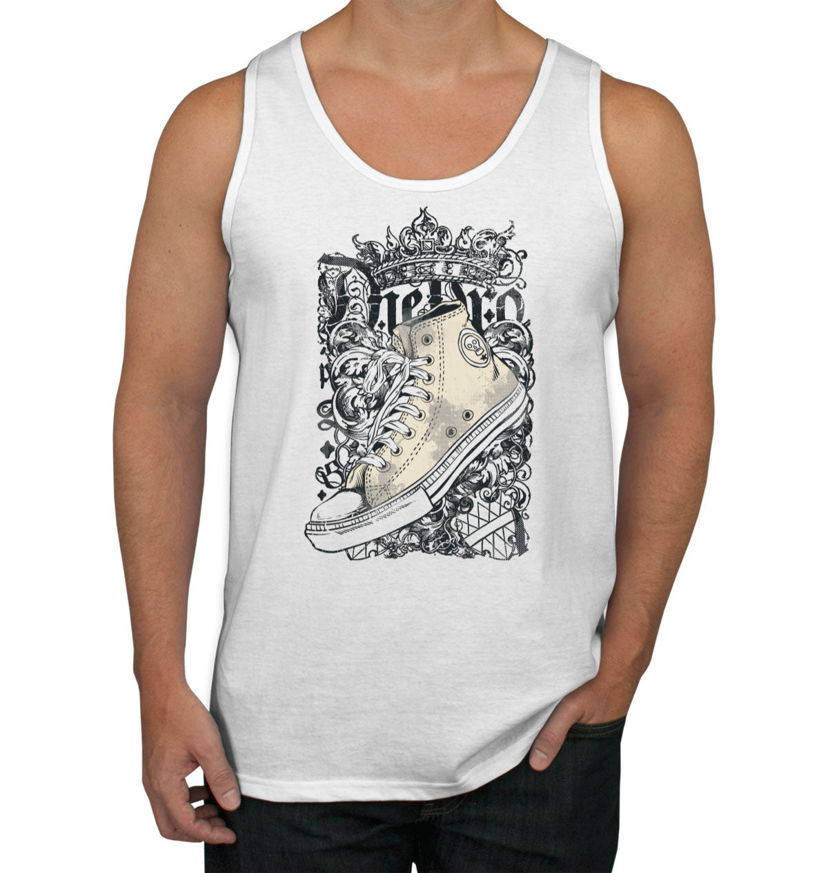 Sneaker Men's Tank Top