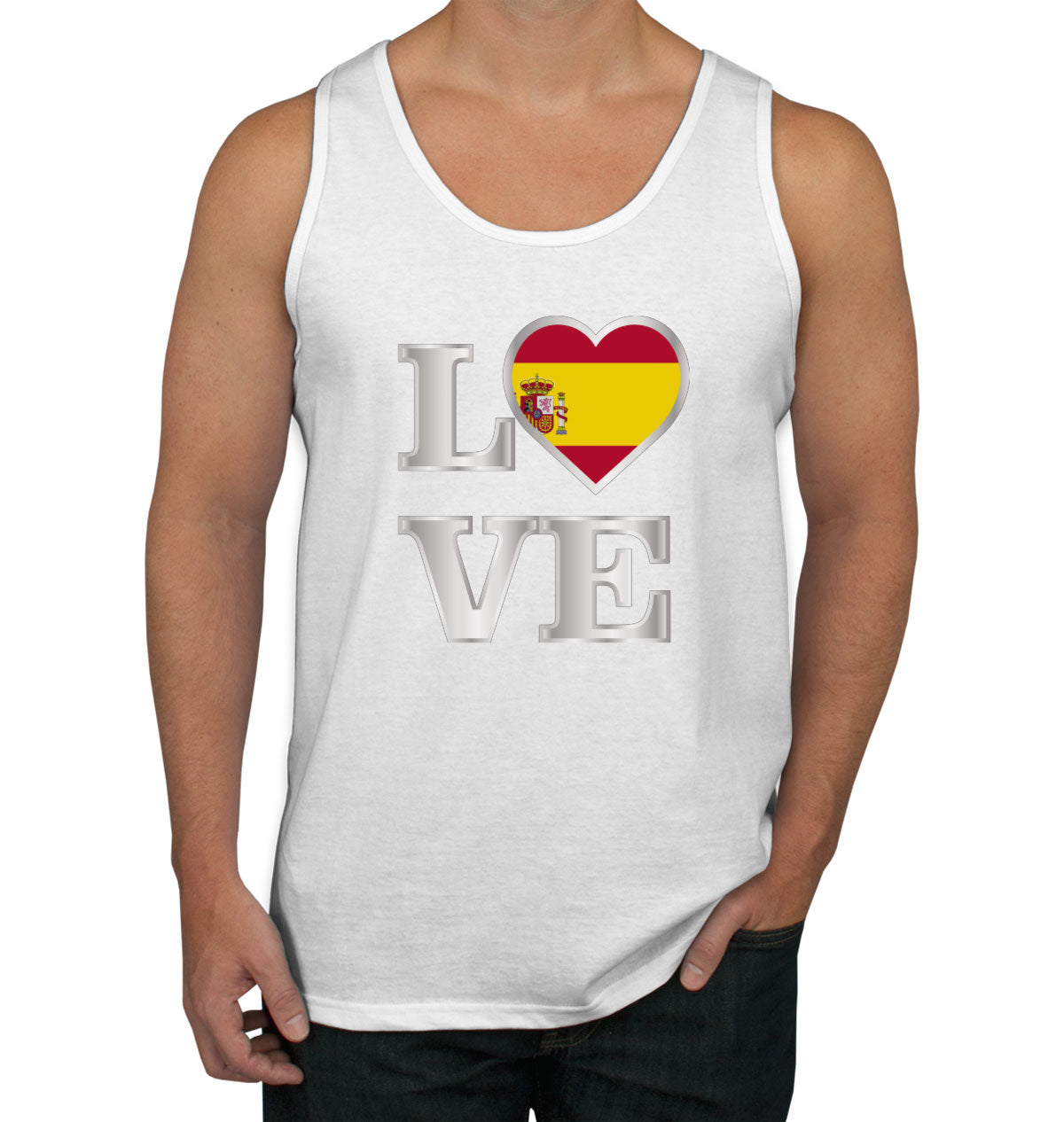 Spain Love Men's Tank Top