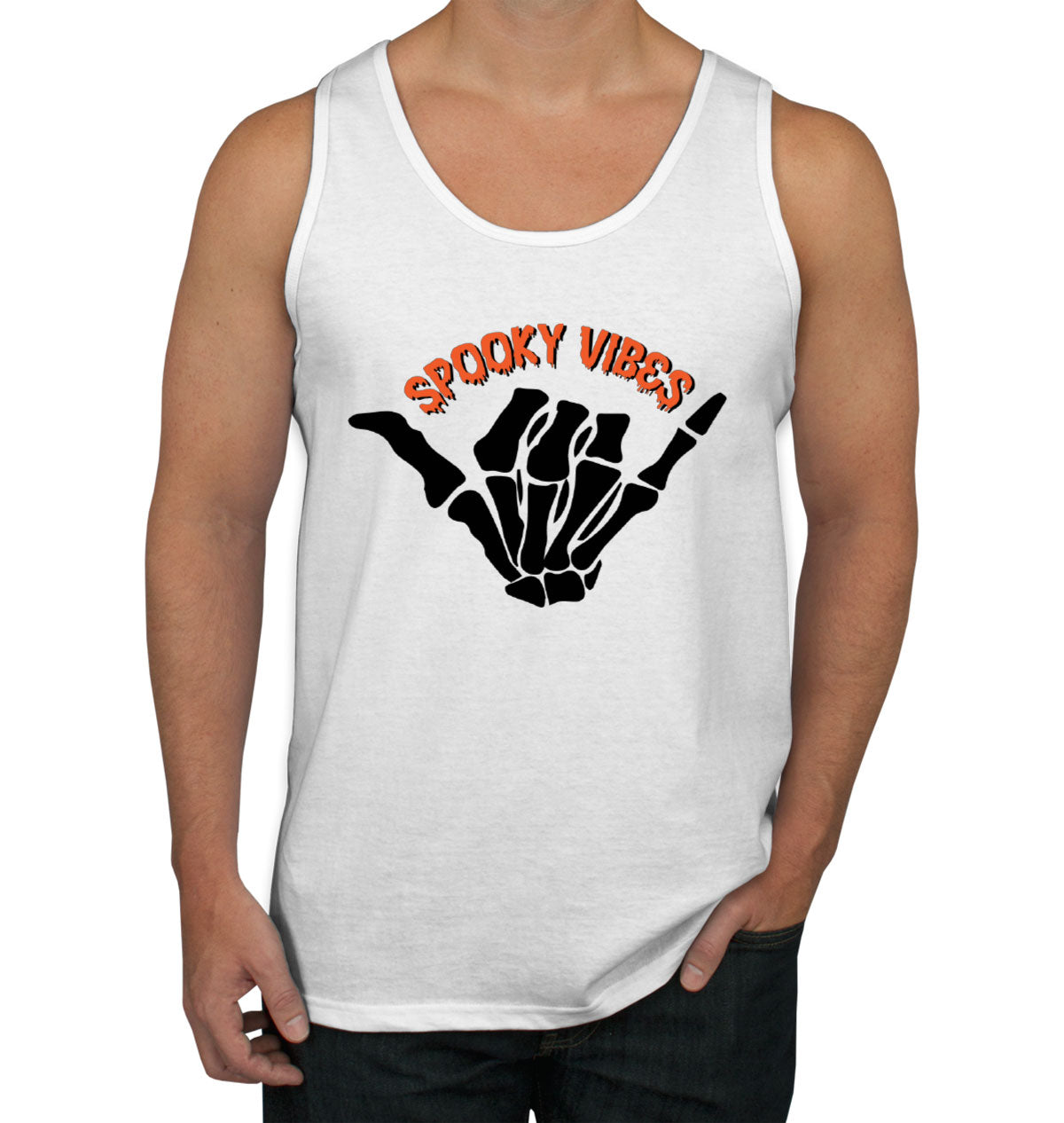 Spooky Vibes Halloween Men's Tank Top