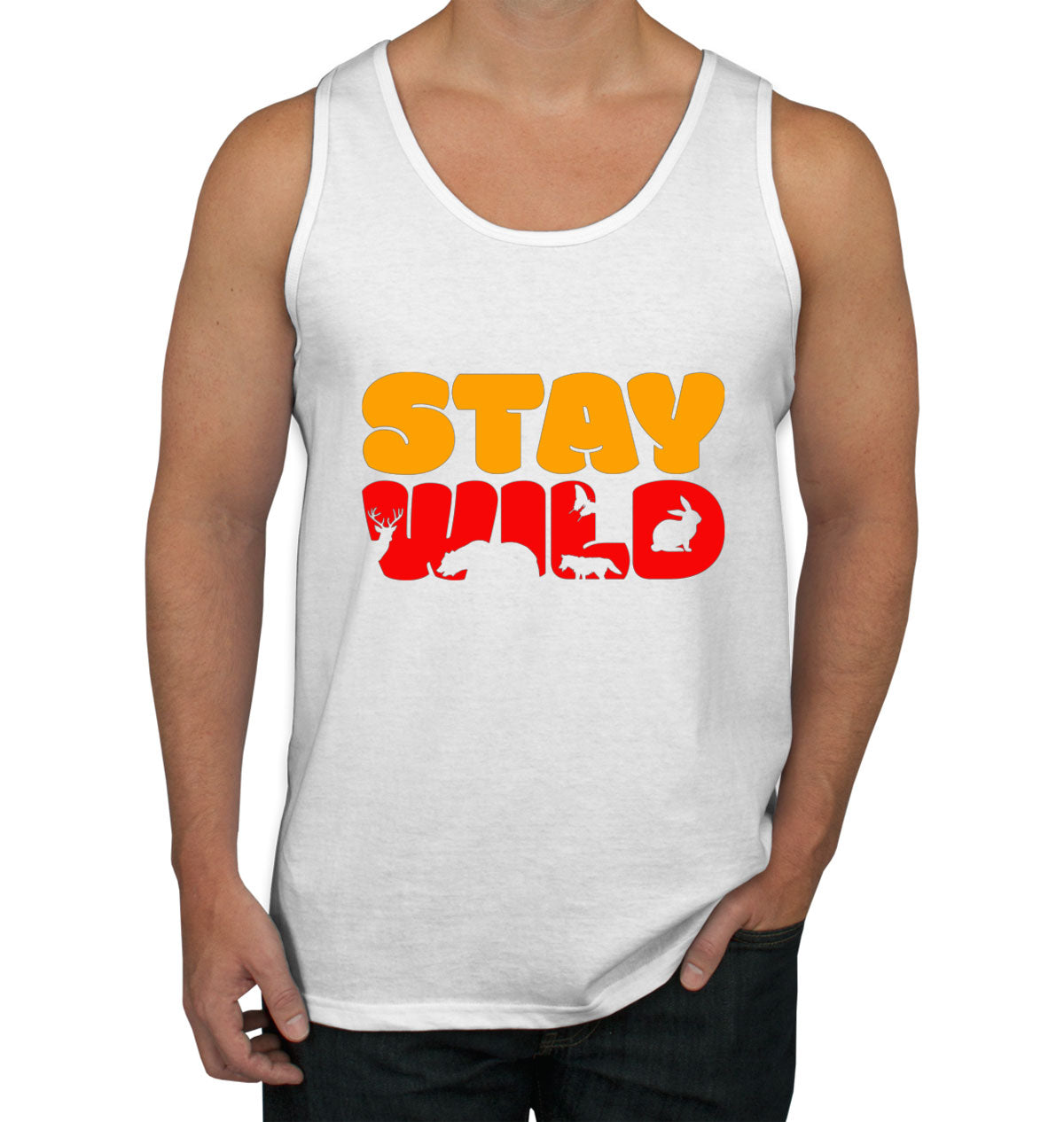 Stay Wild Camp Men's Tank Top