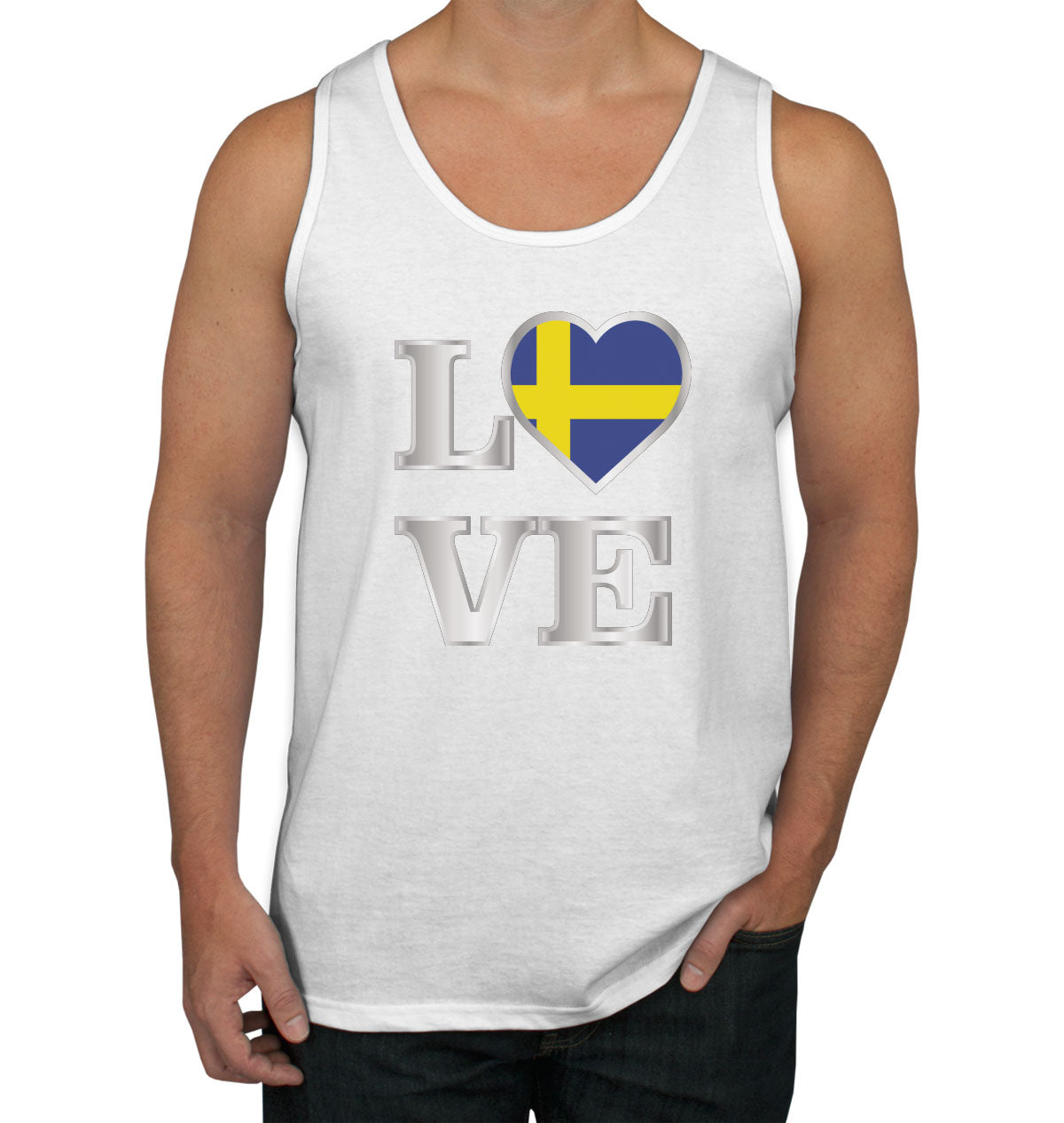 Sweden Love Men's Tank Top