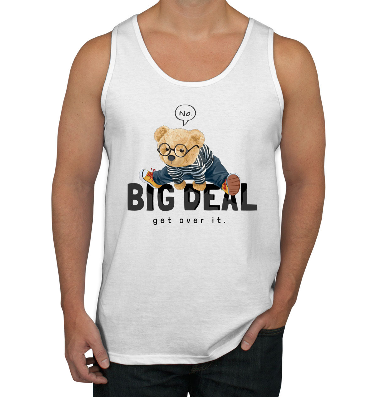 Teddy Bear Big Deal Men's Tank Top