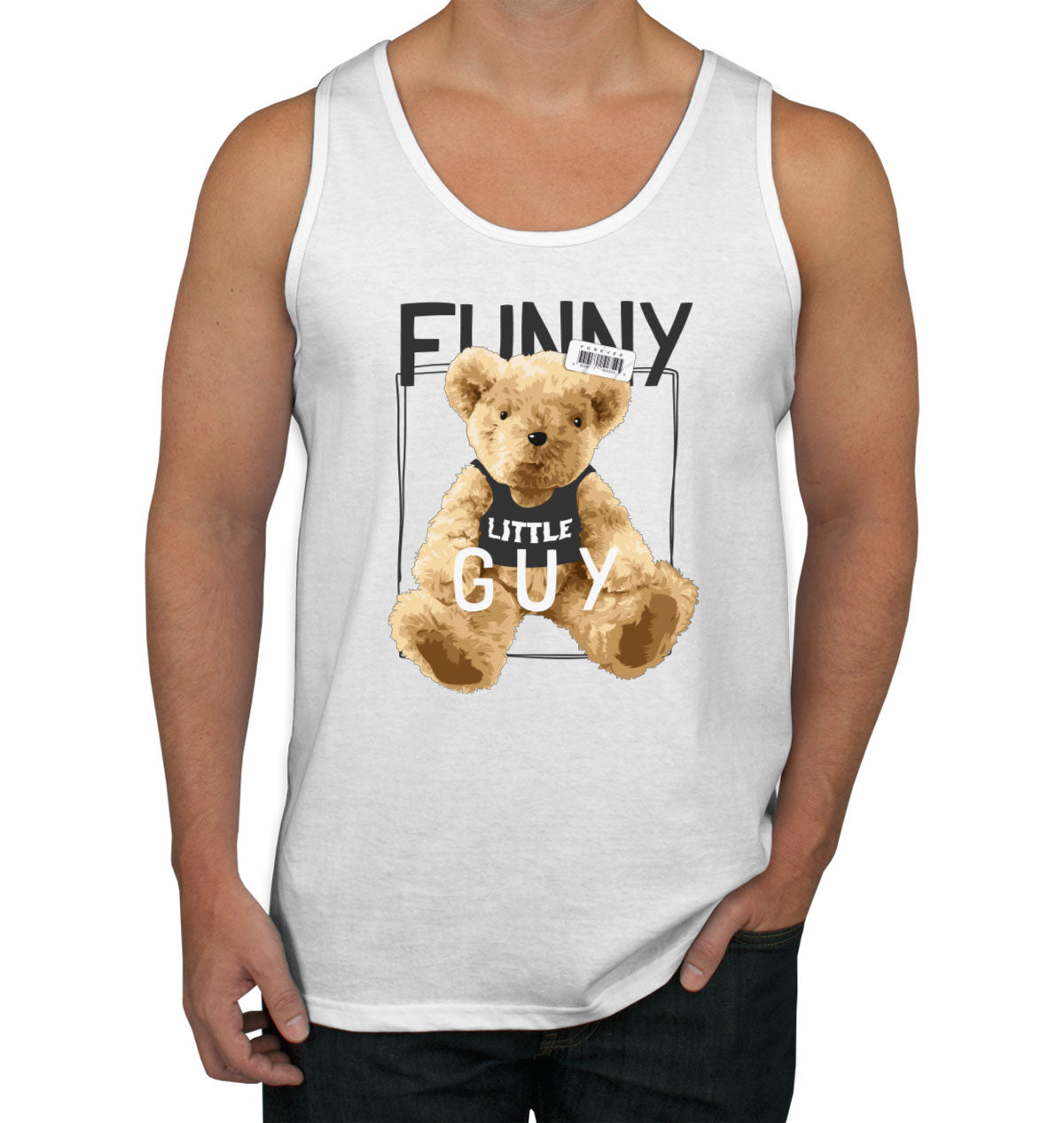 Teddy Bear Funny Men's Tank Top