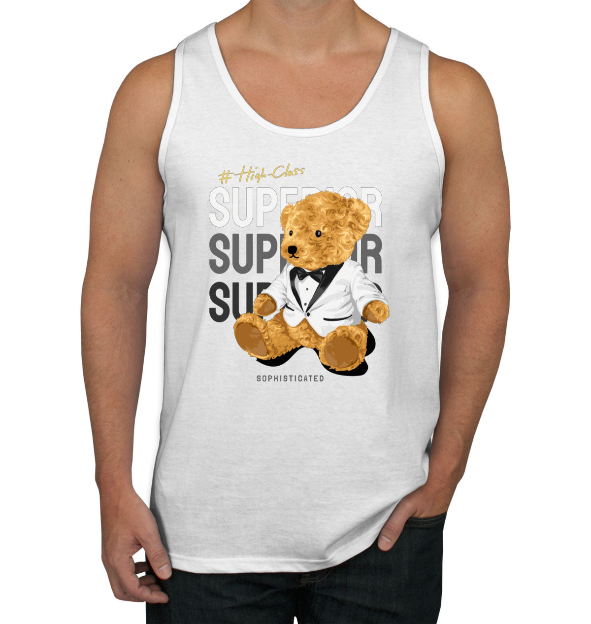 Teddy Bear Superior Men's Tank Top