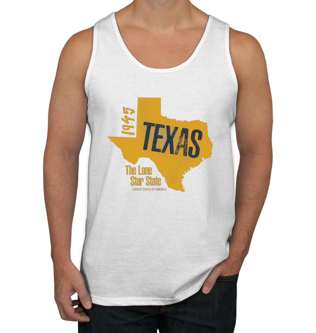 Texas The Lone Star State Men's Tank Top