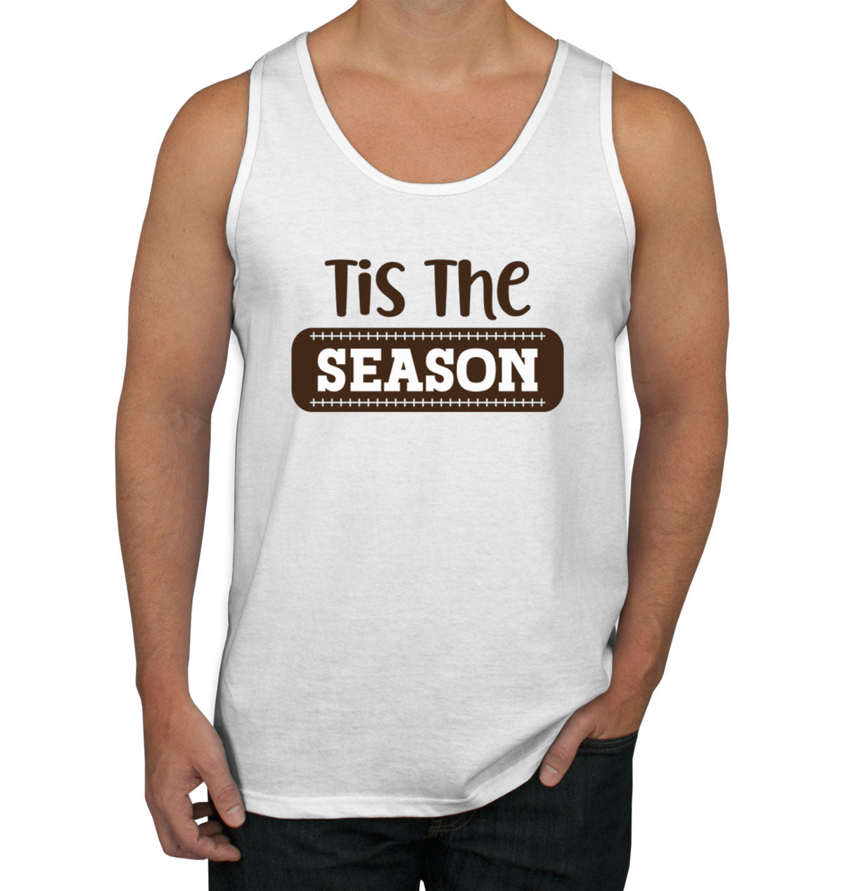 Tis The Football Season Men's Tank Top