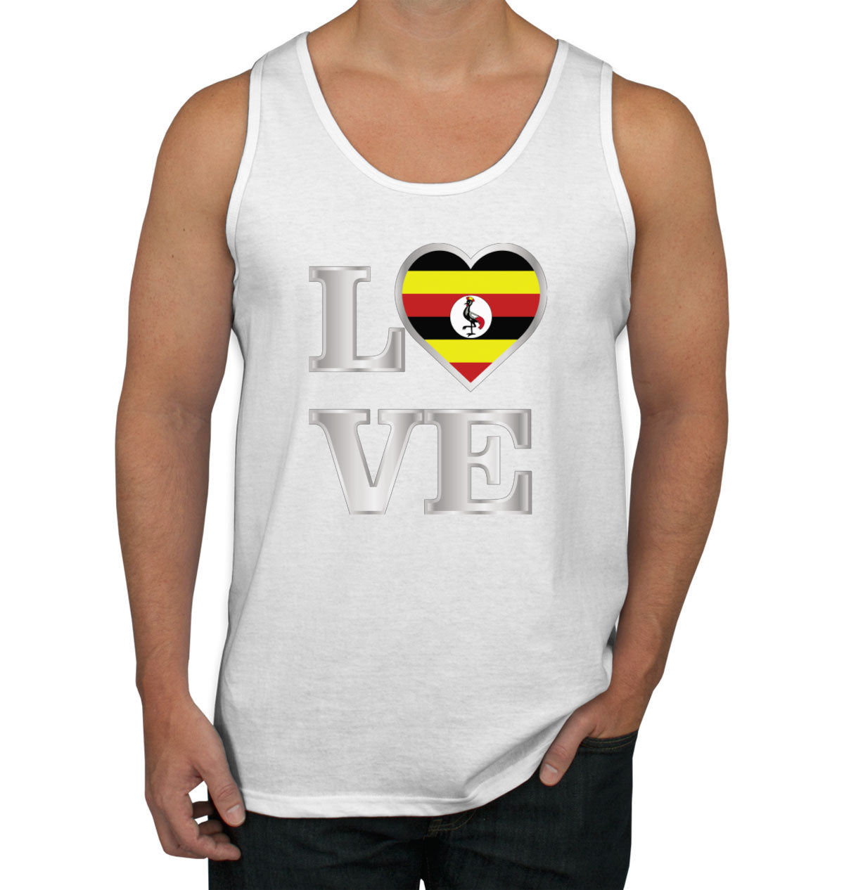 Uganda Love Men's Tank Top