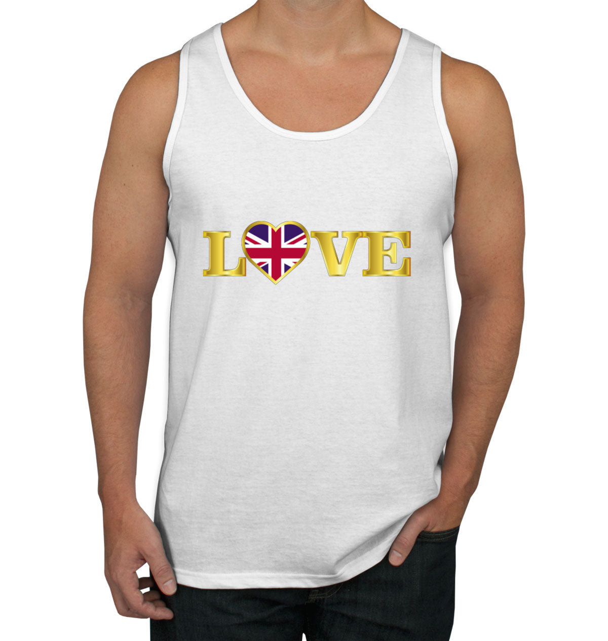 United Kingdom Love Men's Tank Top