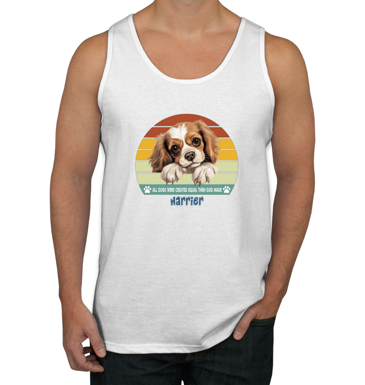 All Dogs Were Created Equal Harrier Men's Tank Top