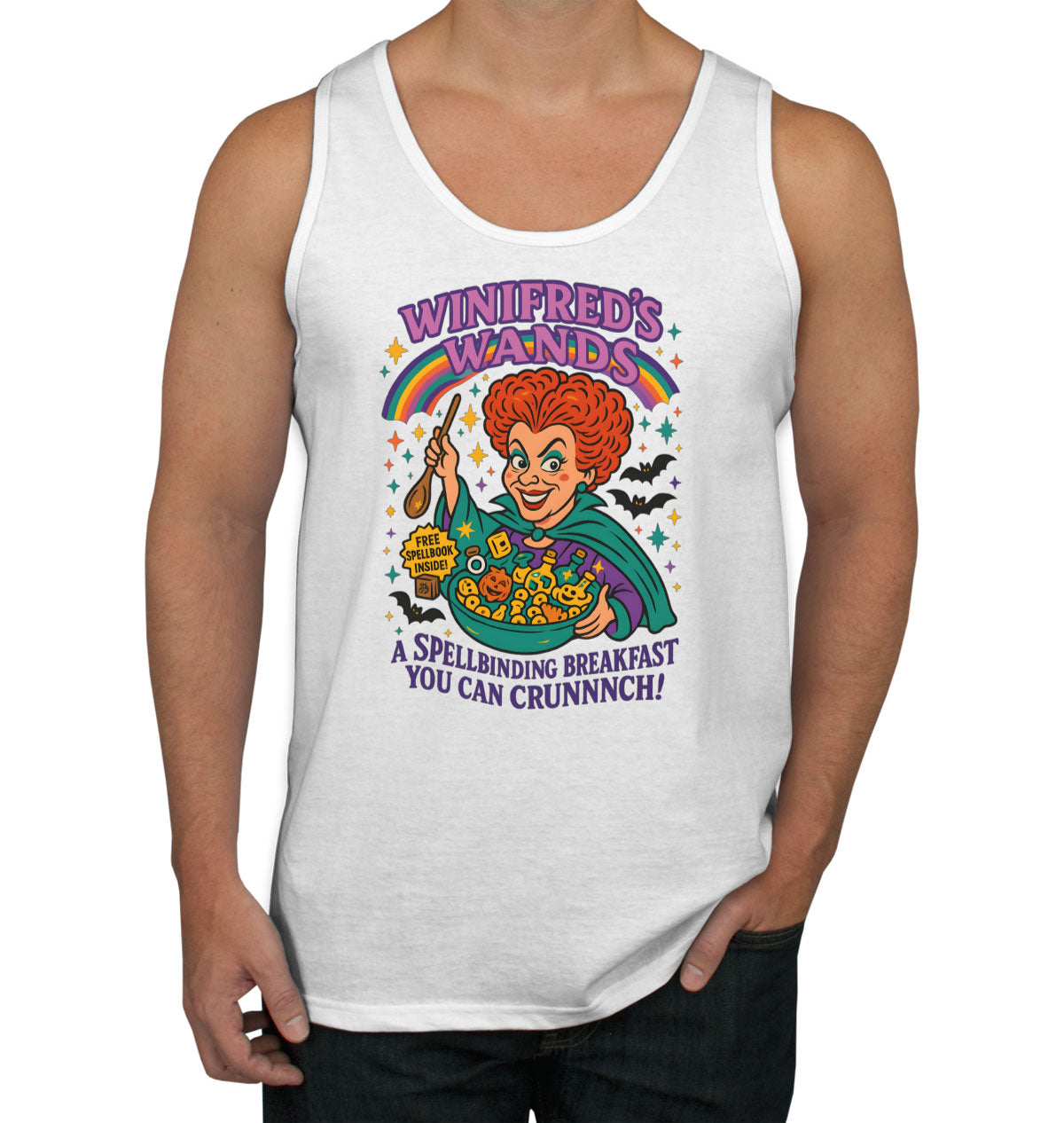 Vinifred's Wands Halloween Men's Tank Top