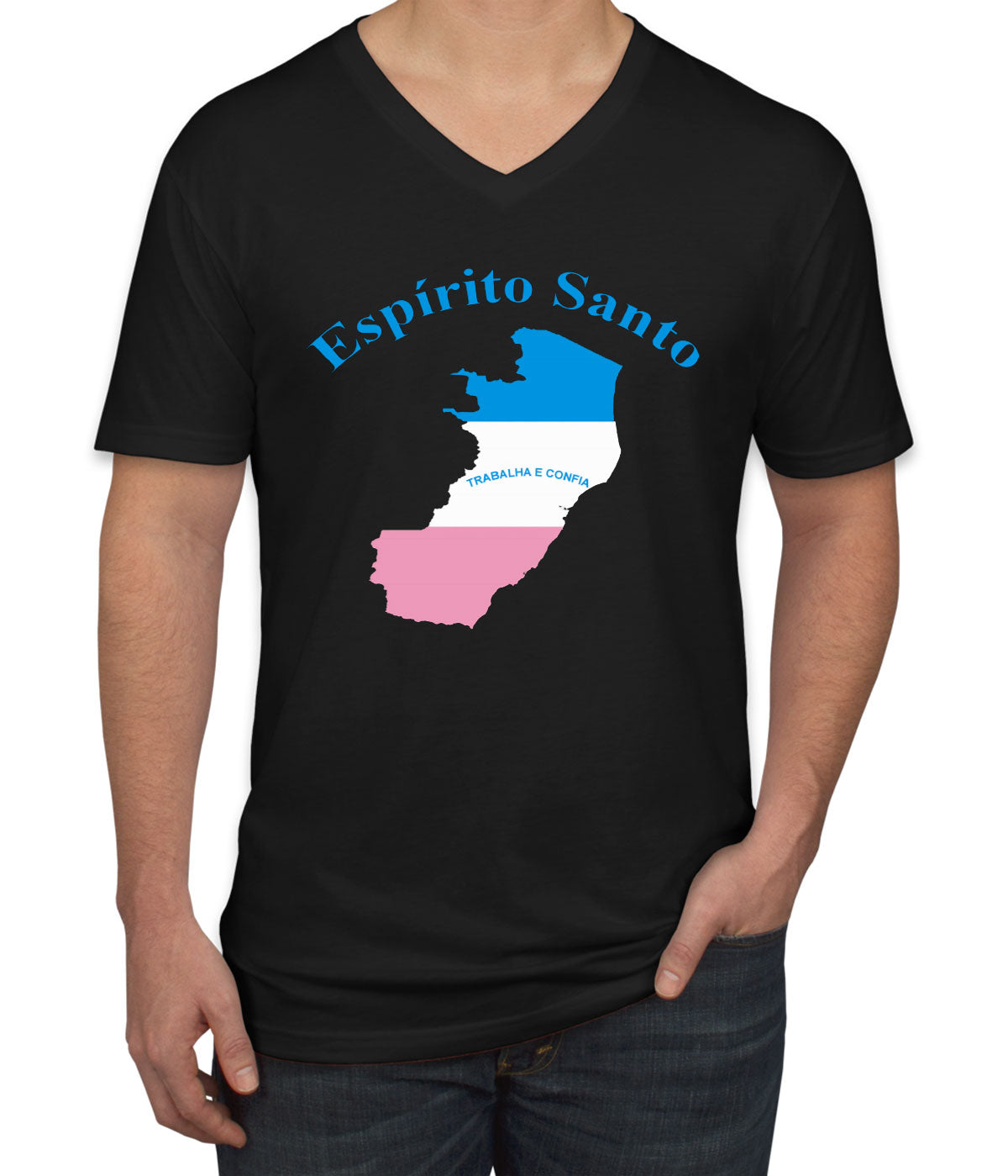 Espirito Santo Brazil Men's V Neck T-shirt