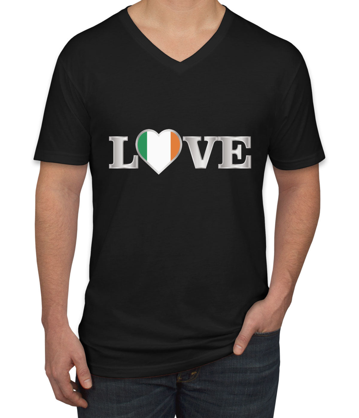 Ireland Love Men's V Neck T-shirt