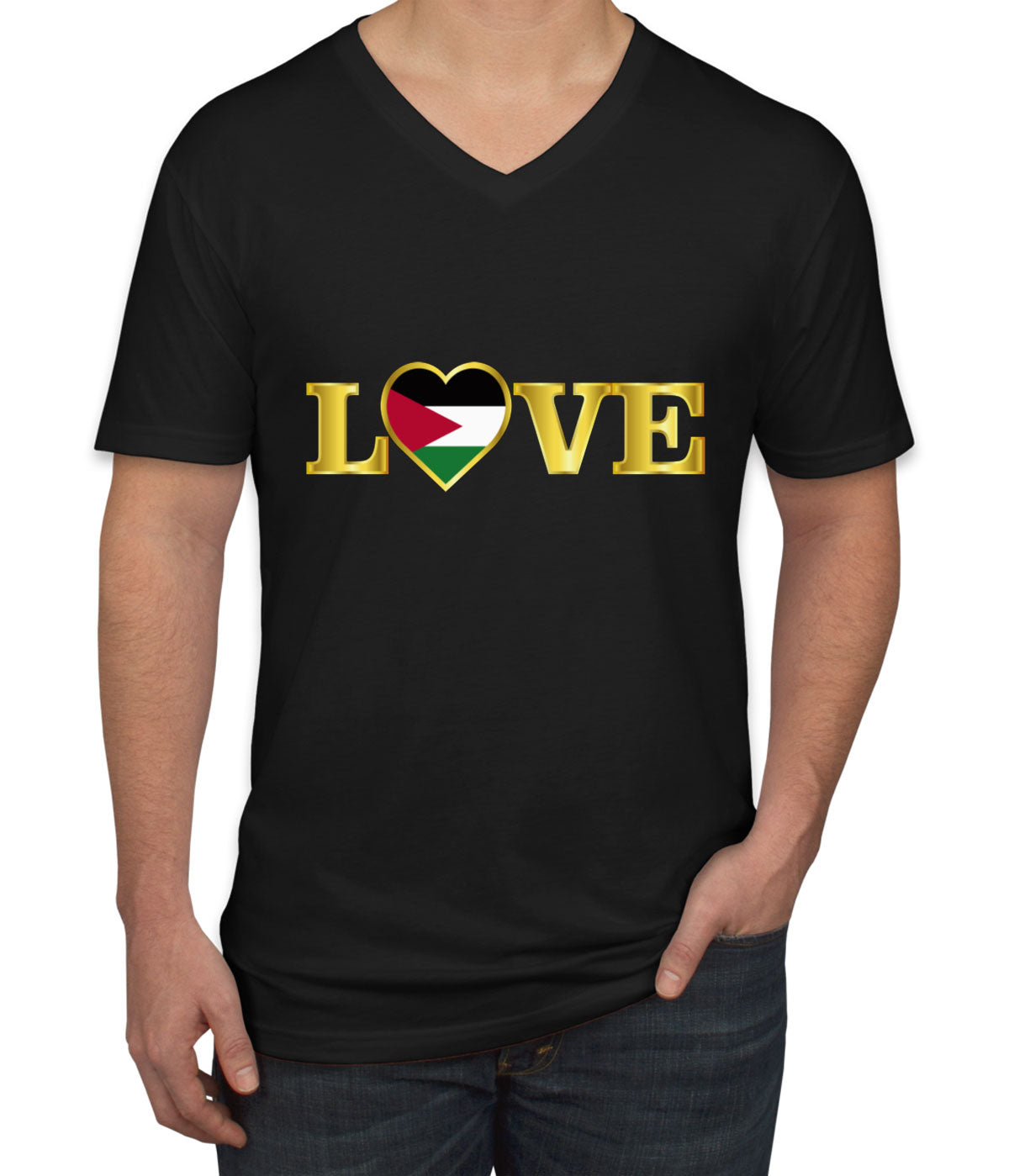 Jordan Love Men's V Neck T-shirt