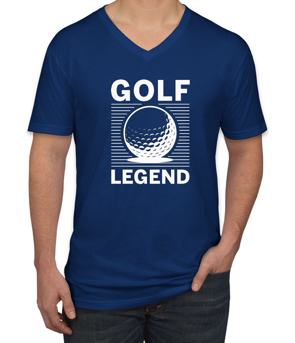 Golf Legend Men's V Neck T-shirt