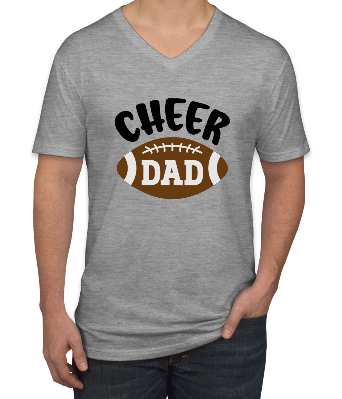 Cheer Dad Men's V Neck T-shirt