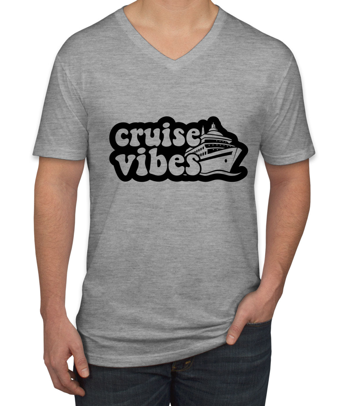 Cruise Vibes Men's V Neck T-shirt