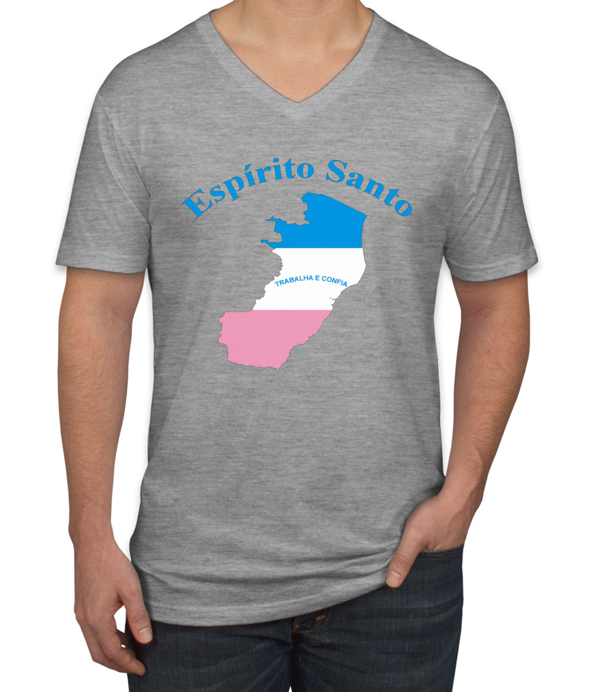 Espirito Santo Brazil Men's V Neck T-shirt