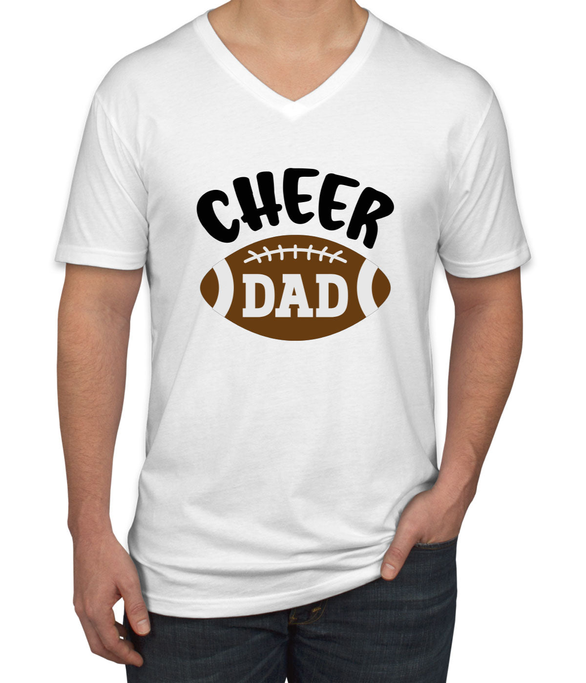 Cheer Dad Men's V Neck T-shirt