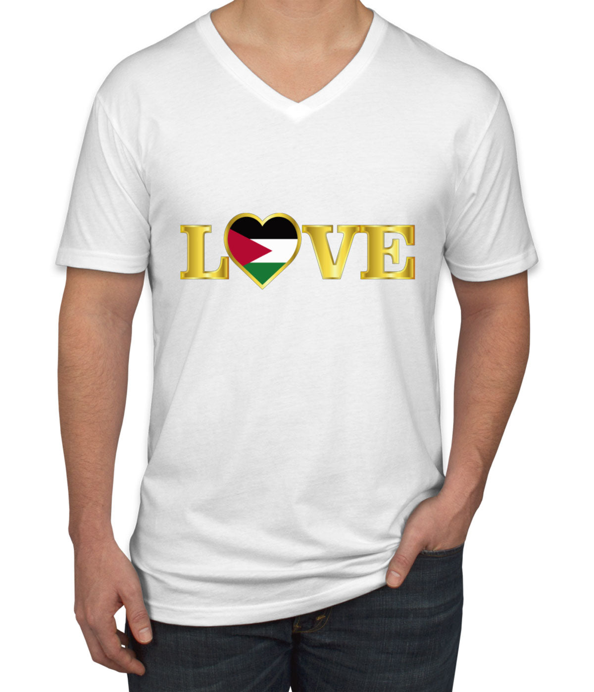 Jordan Love Men's V Neck T-shirt