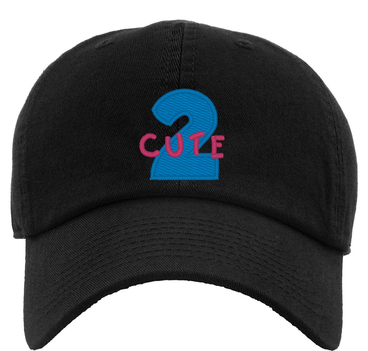 2 Cute Too Cute Premium Baseball Cap