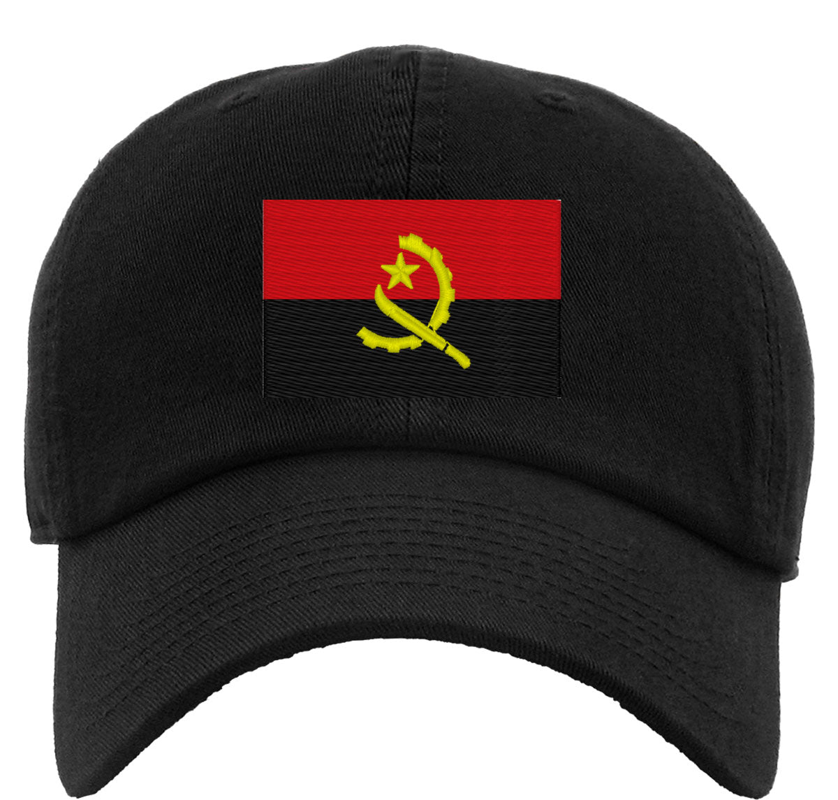 Angola Flag Premium Baseball Cap