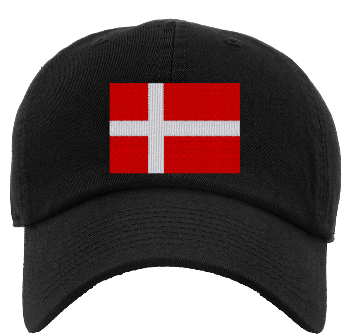 Denmark Flag Premium Baseball Cap