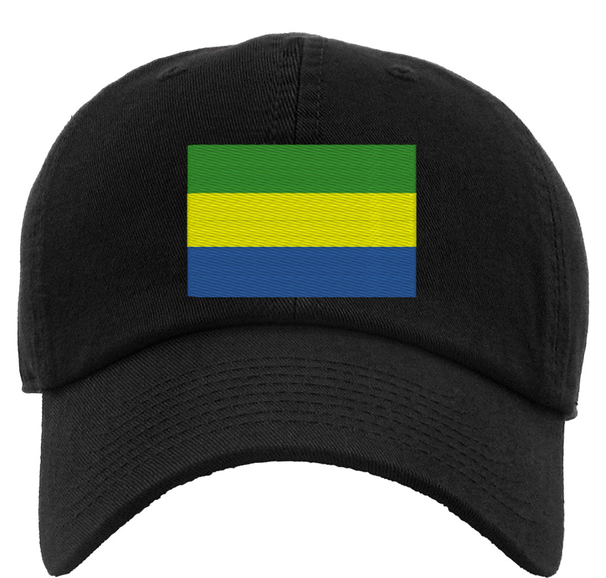 Gabon Flag Premium Baseball Cap