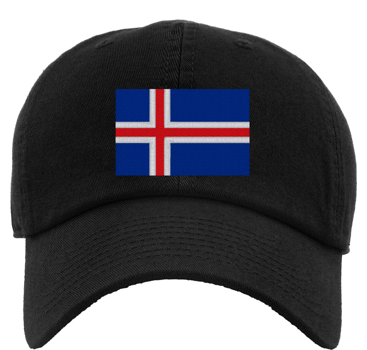 Iceland Flag Premium Baseball Cap