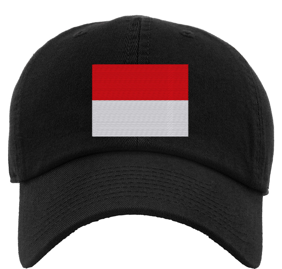 Indonesia Flag Premium Baseball Cap