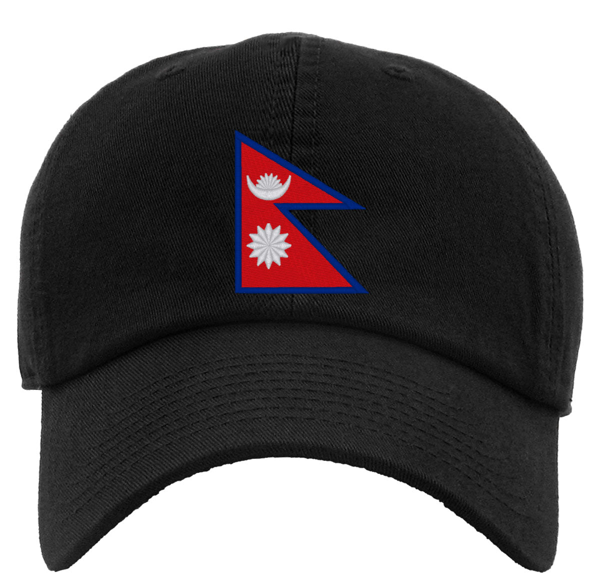 Nepal Flag Premium Baseball Cap