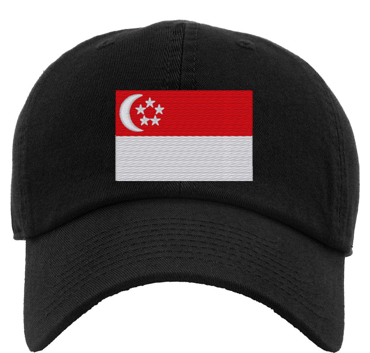 Singapore Flag Premium Baseball Cap