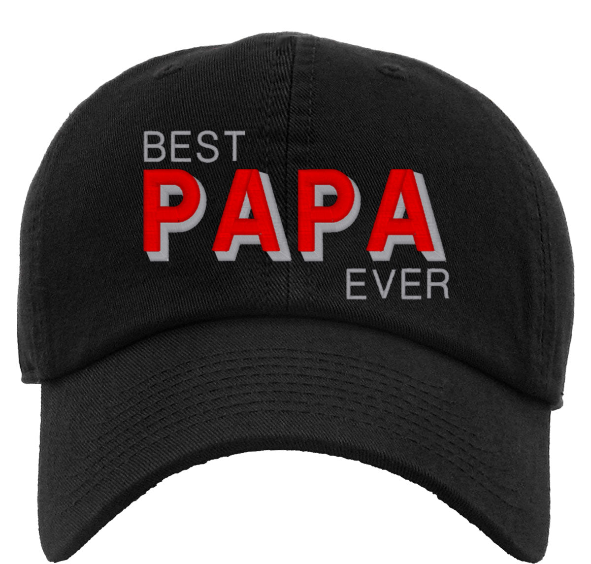 Best Papa Ever Premium Baseball Cap