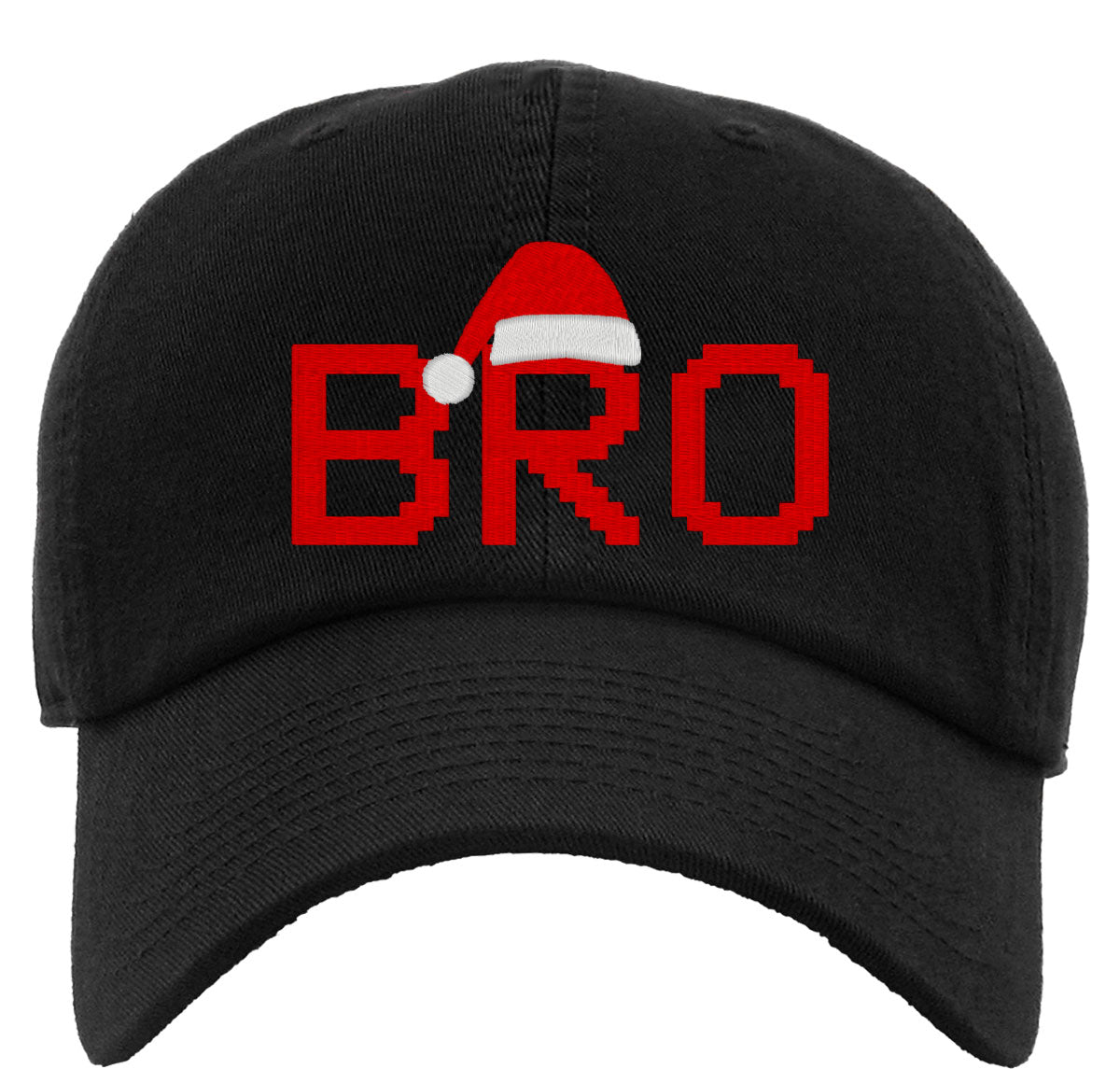 Bro Santa Christmas Family Premium Baseball Cap