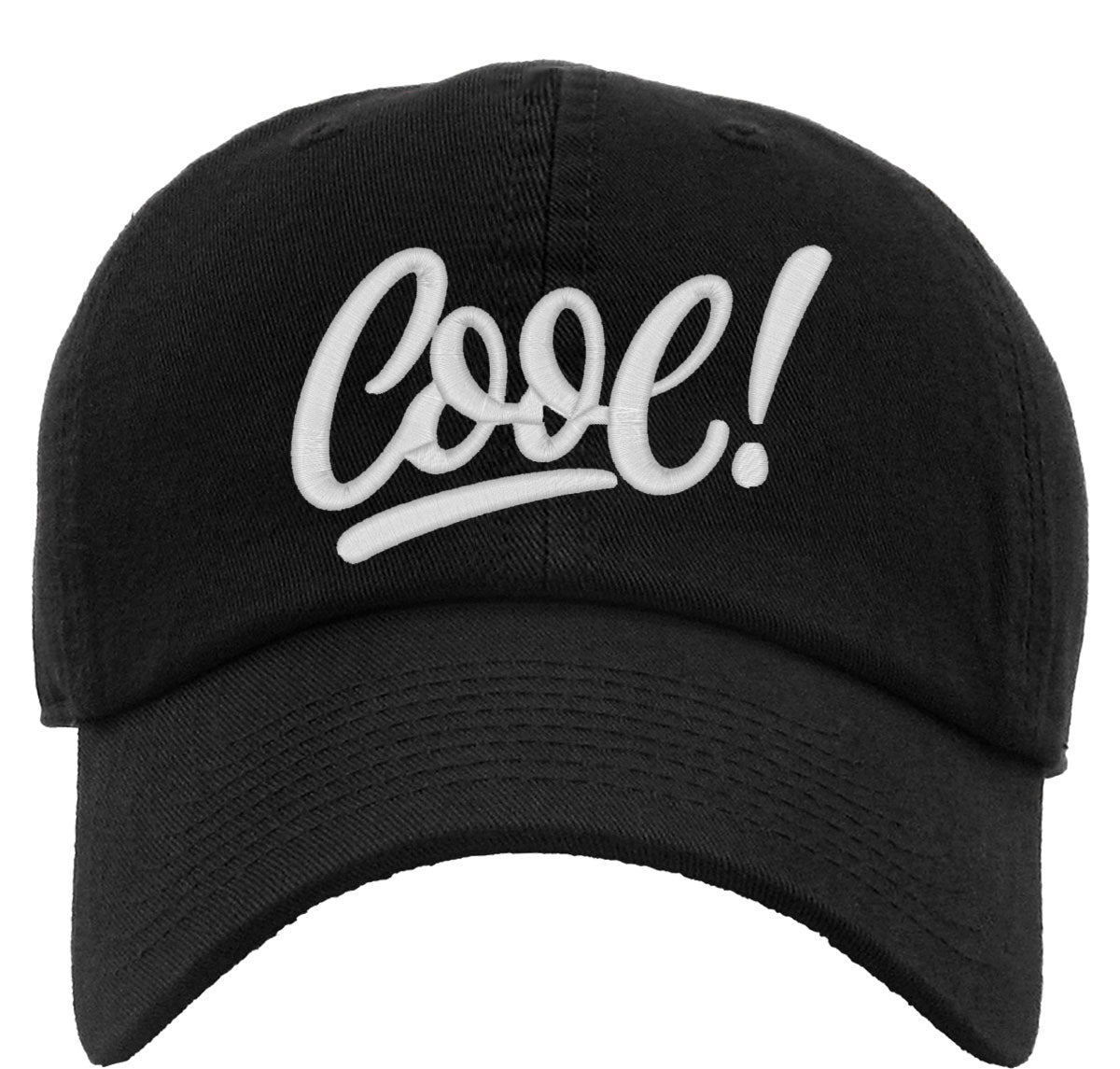 Cool Typography Premium Baseball Cap