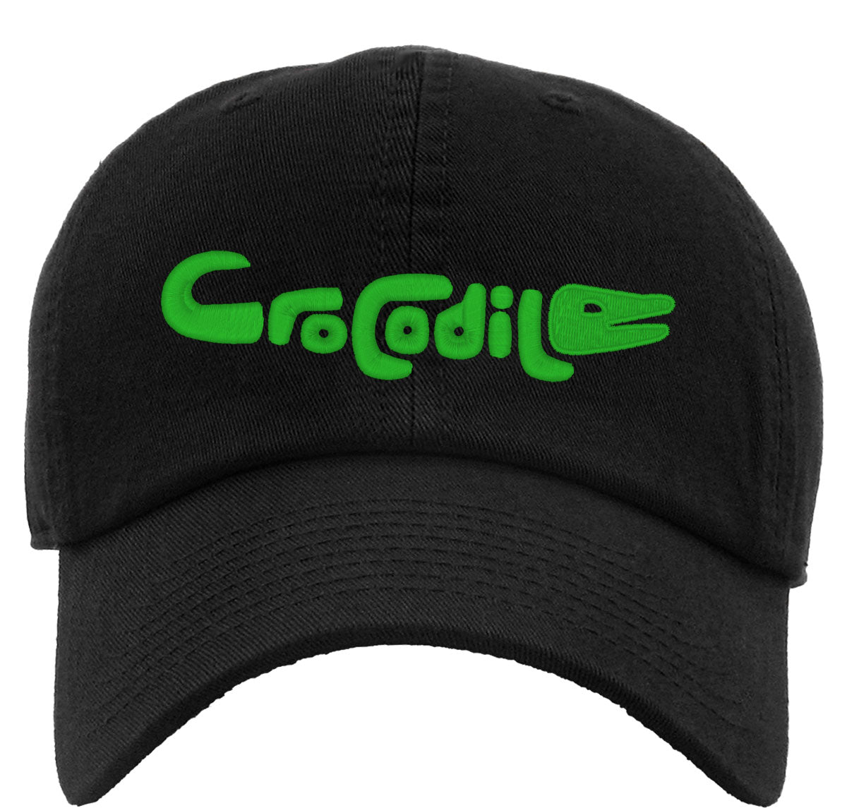 Crocodile Typography Premium Baseball Cap