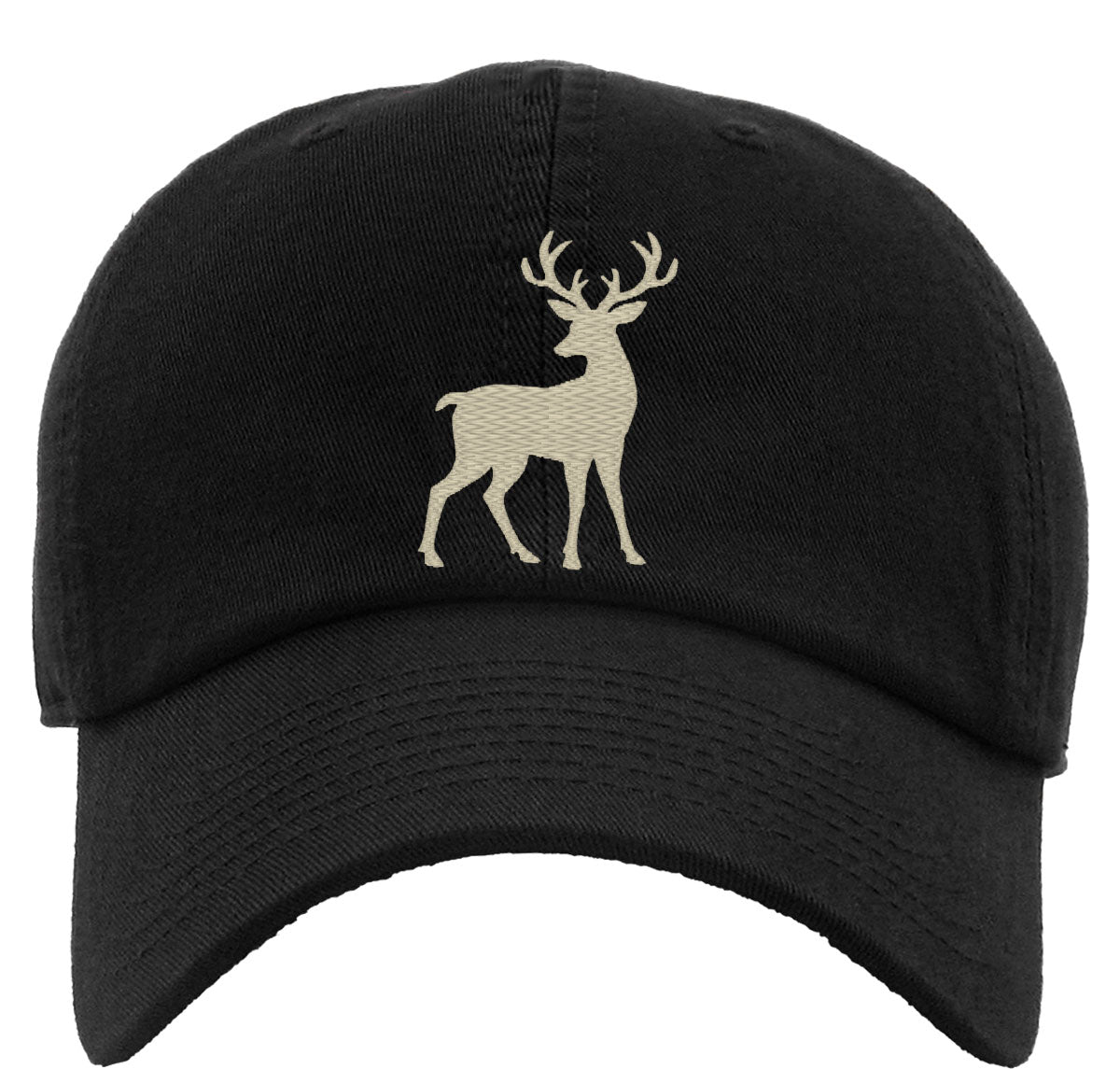 Deer Silhouette Premium Baseball Cap