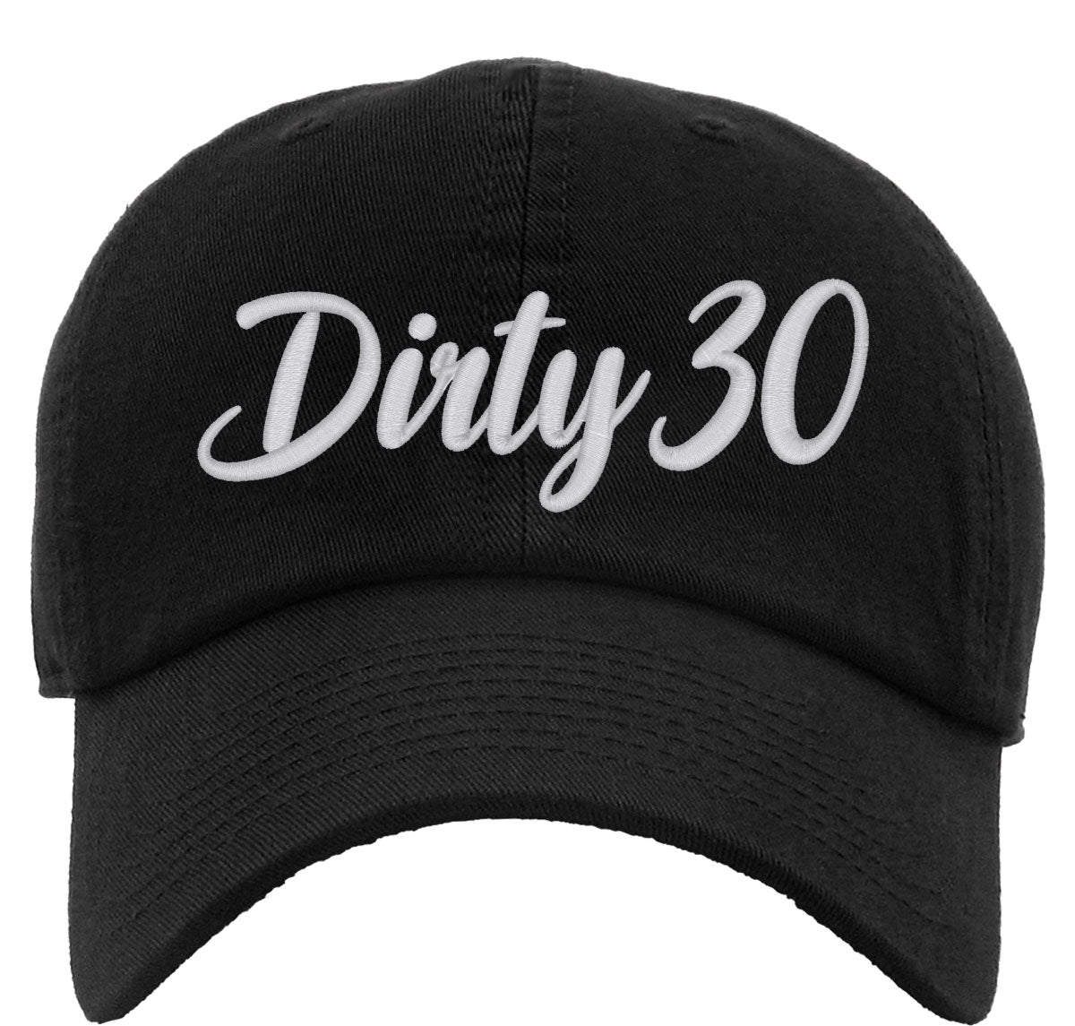 Dirty 30 Thirty 30th Birthday Premium Baseball Cap