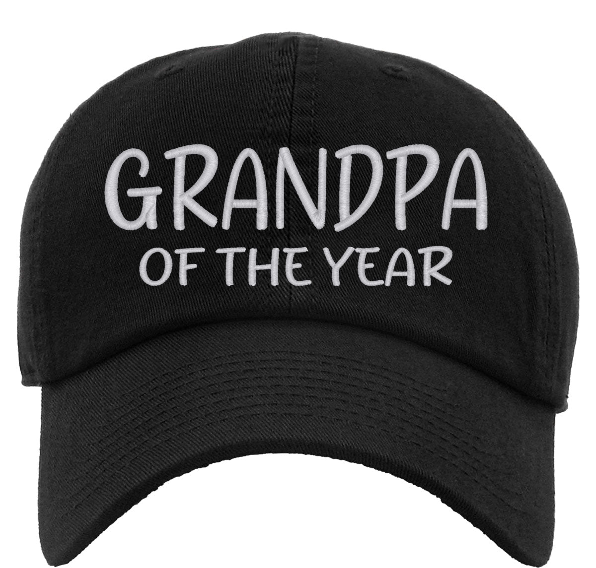 Grandpa Of The Year Father's Day Premium Baseball Cap
