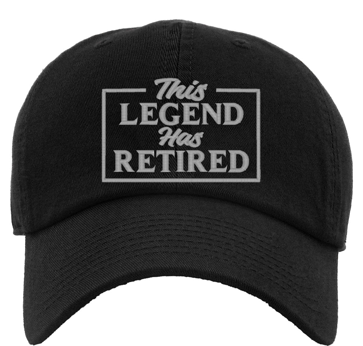 This Legend Has Retired Premium Baseball Cap