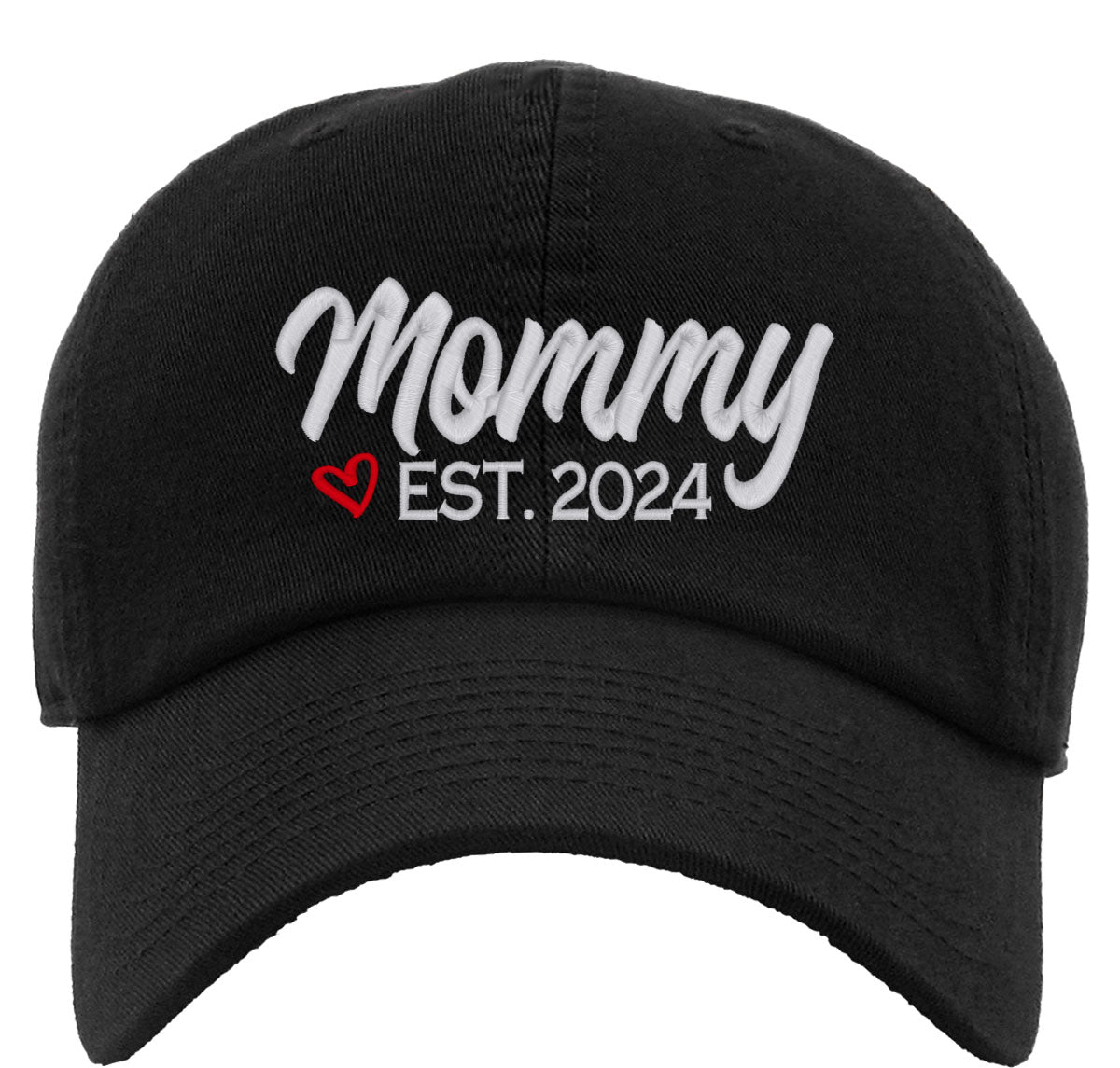 Mommy Established [Custom Year] Mother's Day Premium Baseball Cap
