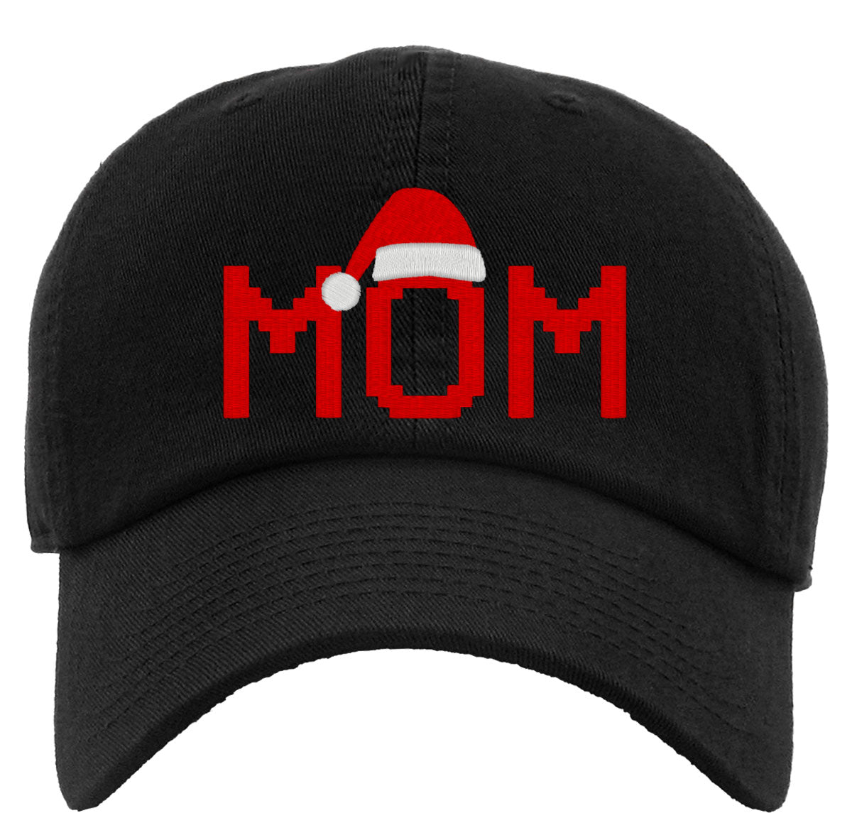 Mom Santa Christmas Family Premium Baseball Cap