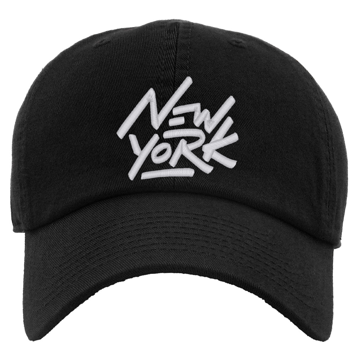 New York Typography Premium Baseball Cap
