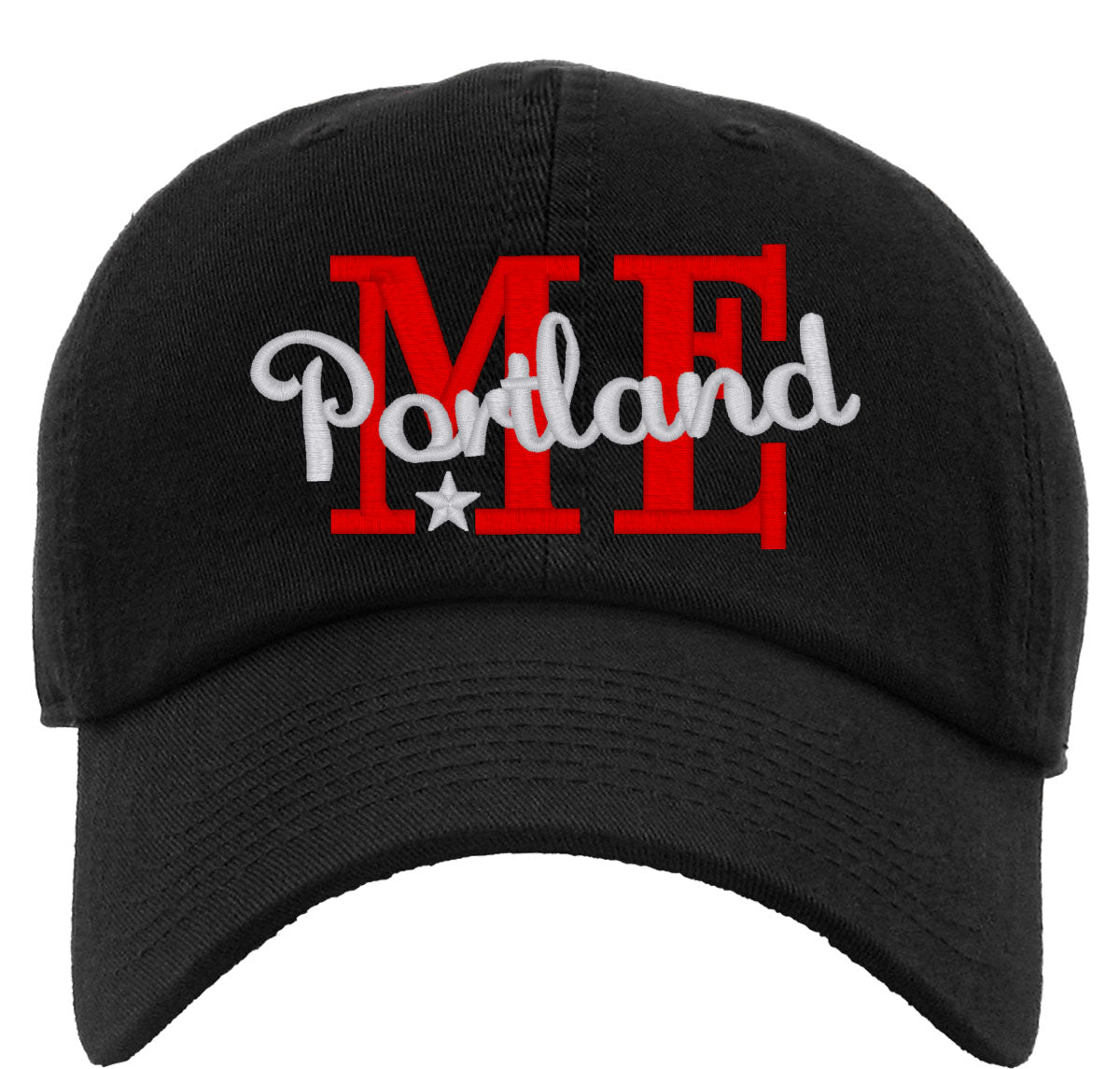 Portland Maine Premium Baseball Cap