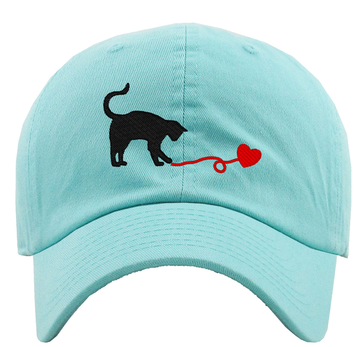 Cat Heart Premium Baseball Cap